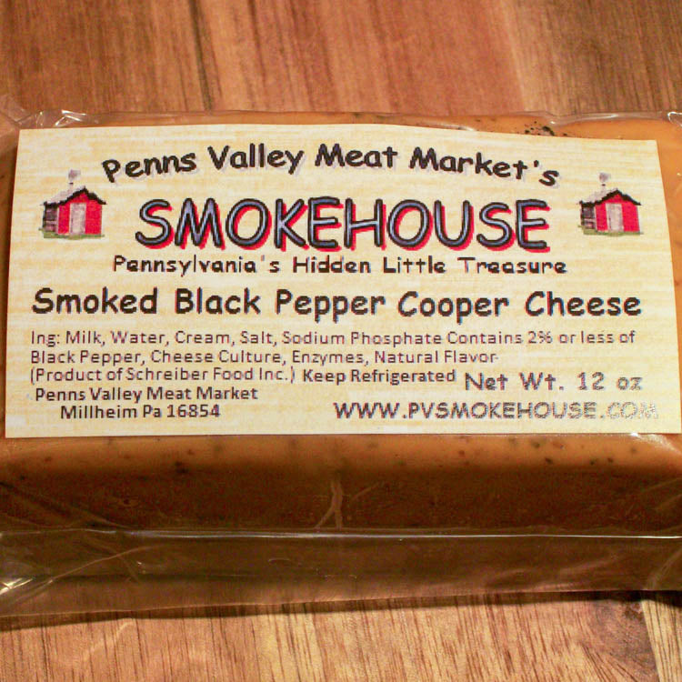 Black Pepper Cooper Cheese – PV Smokehouse